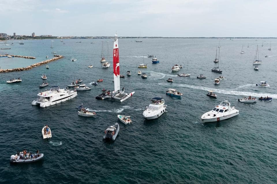 Победительницей 2 этапа Sail GP Season 2 Таранто (Италия) стала команда из Японии
