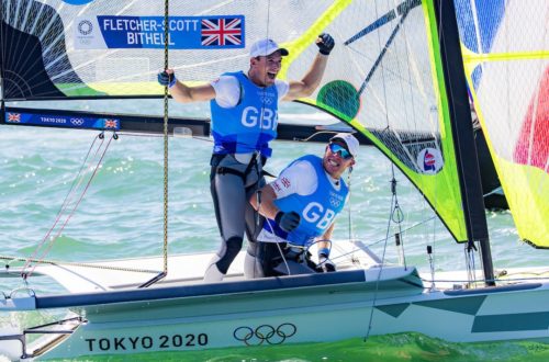 Dylan Fletcher и Stuart Bithell (Великобритания) - Олимпийские Чемпионы 2020 в классе 49er (мужчины)