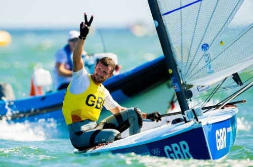 Giles Scott (Великобритания) - Олимпийский Чемпион 2020 в классе Финн