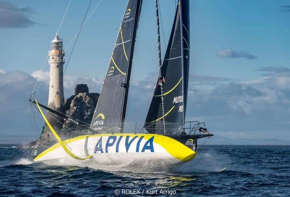 Первые лодки, финишировавшие в 49-й гонке Rolex Fastnet Race