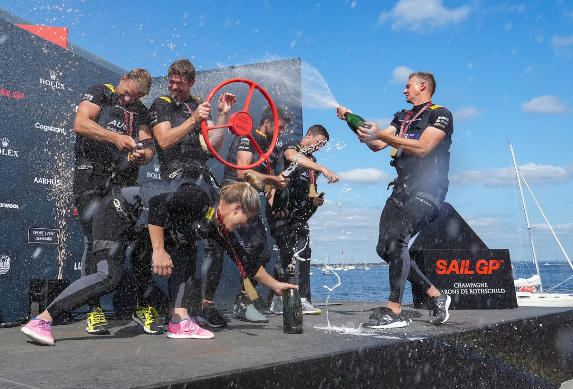 Австралийцы выиграли Чемпионат SailGP Season 2 гран-при Дании