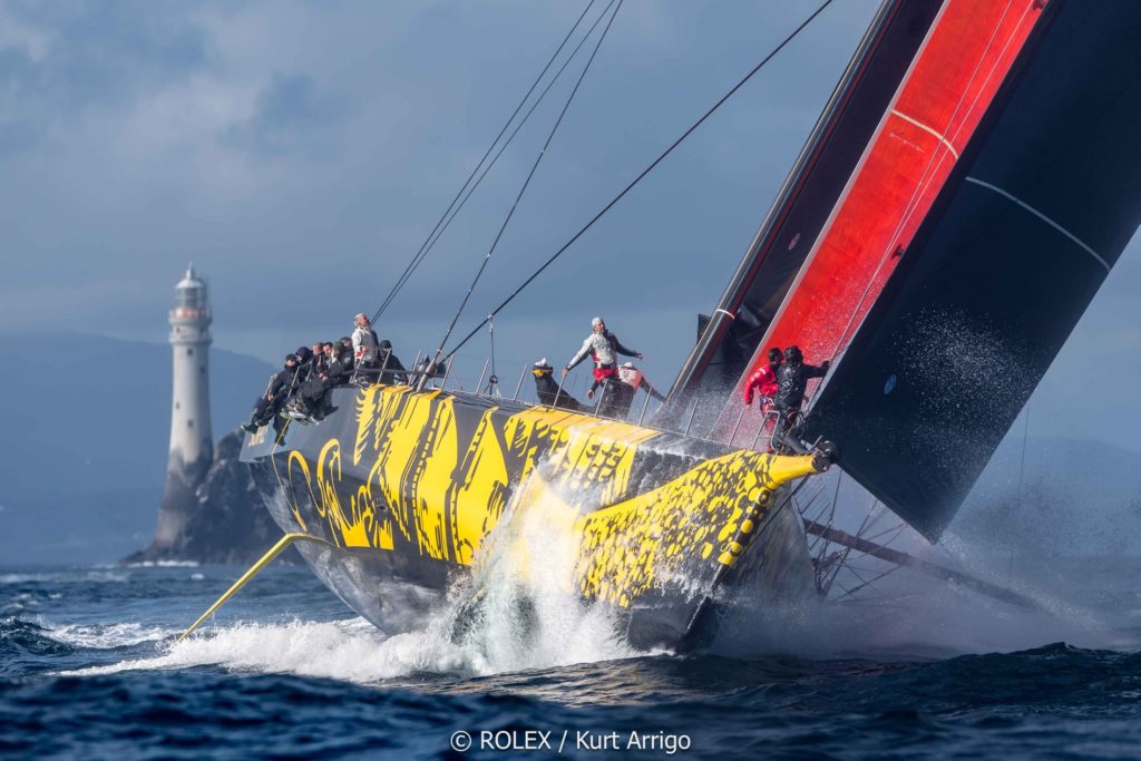 Историческое участие яхты Scorpios в гонке Rolex Fastnet Race 2021 