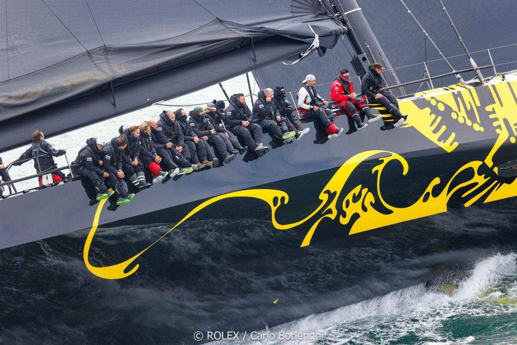 Историческое участие яхты Scorpios в гонке Rolex Fastnet Race 2021 
