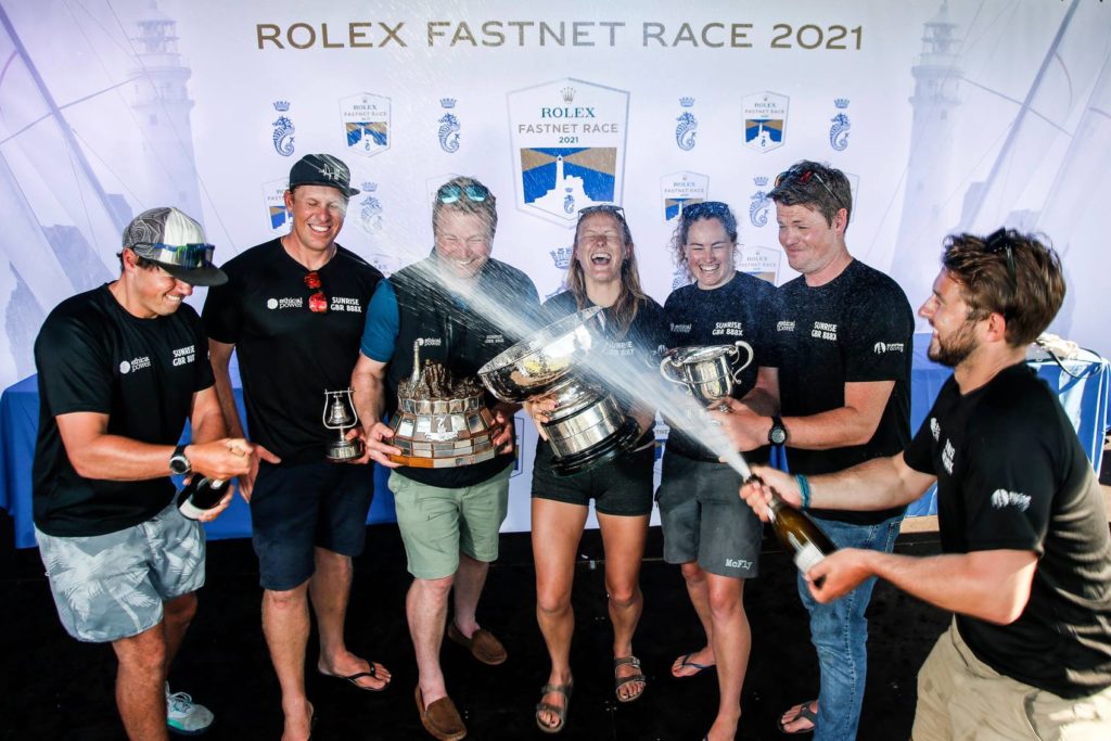 Яхта Sunrise из Великобритании (JPK 1180) стала победительницей IRC Overall в 49-й гонке Rolex Fastnet Race